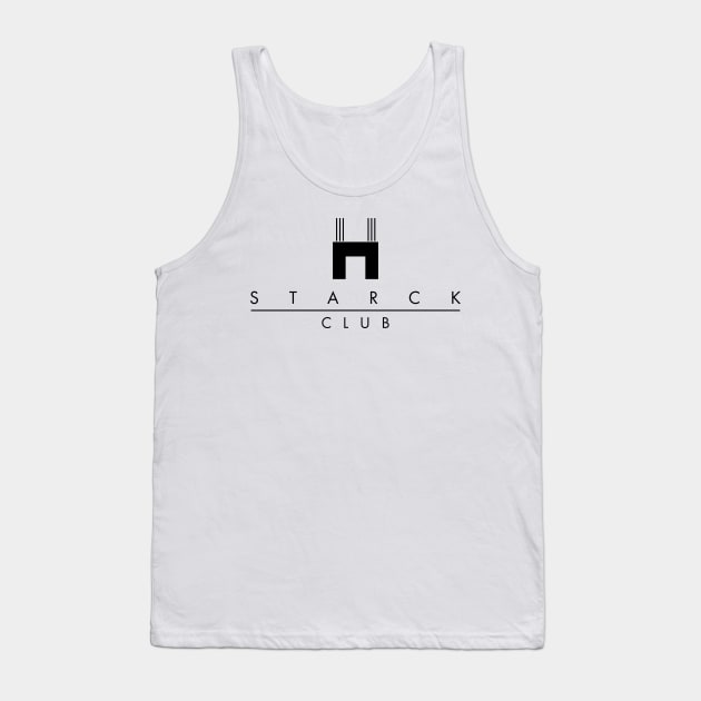 Starck Club Dallas Black Tank Top by Fresh Fly Threads